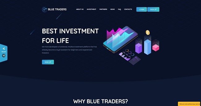 Blue-traders.com - закрыт 19.06.2020