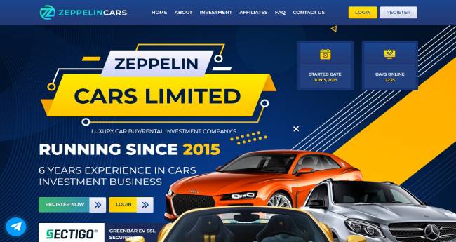 Zeppelincars.com - закрыт 06.12.2021