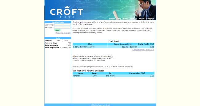 Сroft.fund - закрыт 19.05.2022