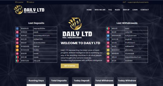 Daily.investments - закрыт 18.03.2023